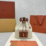 Loro Piana Extra Series Bucket Backpack 26cm