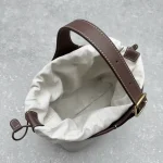 Loro Piana Bobbin Canvas Shopping Bag 20x13x35cm - Image 8