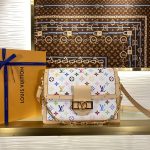 Louis Vuitton Dauphine Soft Large Shoulder Bag M13255