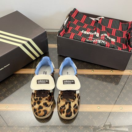 Wales Bonner x Adidas Originals Samba 2024 Collab Retro Horsehair Sneakers