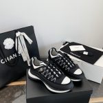 Chanel 2024 Panda Sneakers with 4cm Air Cushion