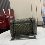 Gucci GG Marmont Soft Leather Shoulder Bag 23cm - Image 2