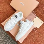 Miu Miu 2023 Summer Casual White Shoes - Image 3