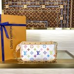 Louis Vuitton x Takashi Murakami Pochette Accessoires Handbag - Image 3