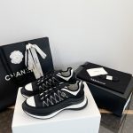 Chanel 2024 Panda Sneakers with 4cm Air Cushion - Image 3