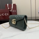 Gucci GG Marmont Chain Wallet - Image 3