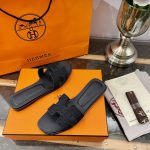 Hermes 2023 Denim H Sandals - Image 4