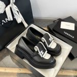 Chanel 2024 Backpack Buckle Panda Loafers with 6cm Platform - Image 4