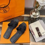 Hermes 2023 Denim H Sandals - Image 5