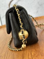 23s Gold Ball Flap Bag 18*13*7cm - Image 5