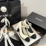 Chanel 2023 Chunky Heel Mary Jane Shoes - Image 5