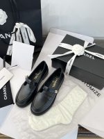 CHANEL 2025K Hollow T-Strap Platform Mary Jane Loafers - Image 5