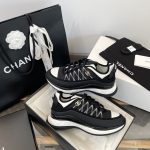Chanel 2024 Panda Sneakers with 4cm Air Cushion - Image 5