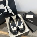 Chanel 2024 Backpack Buckle Panda Loafers with 6cm Platform - Image 5