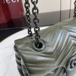Gucci GG Marmont Soft Leather Shoulder Bag 23cm - Image 5