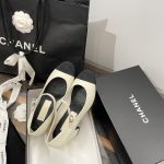 Chanel 2023 Chunky Heel Mary Jane Shoes - Image 6