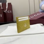 Gucci GG Marmont Green Quilted Leather Card Holder - Image 7