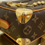 Louis Vuitton Mini Soft Trunk Shoulder Bag 18.5x13x8cm - Image 7