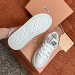 Miu Miu 2023 Summer Casual White Shoes - Image 8