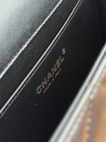 24C Double Gold Bead Flap Bag Large - Image 8