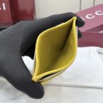 Gucci GG Marmont Green Quilted Leather Card Holder - Image 8