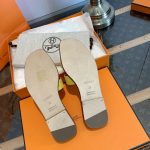 Hermes 2022 Macaron H Sandals - Image 9