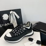 Chanel 2024 Panda Sneakers with 4cm Air Cushion - Image 9