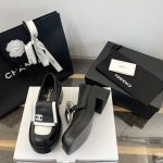 Chanel 2024 Backpack Buckle Panda Loafers with 6cm Platform - Image 9