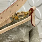 Louis Vuitton Denim Rendez-Vous CARRYALL CARGO Small Handbag Shoulder Bag 33.5cm - Image 4