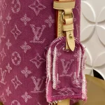 Louis Vuitton Denim Rendez-Vous All In BB Bucket Bag Handbag 18cm - Image 5