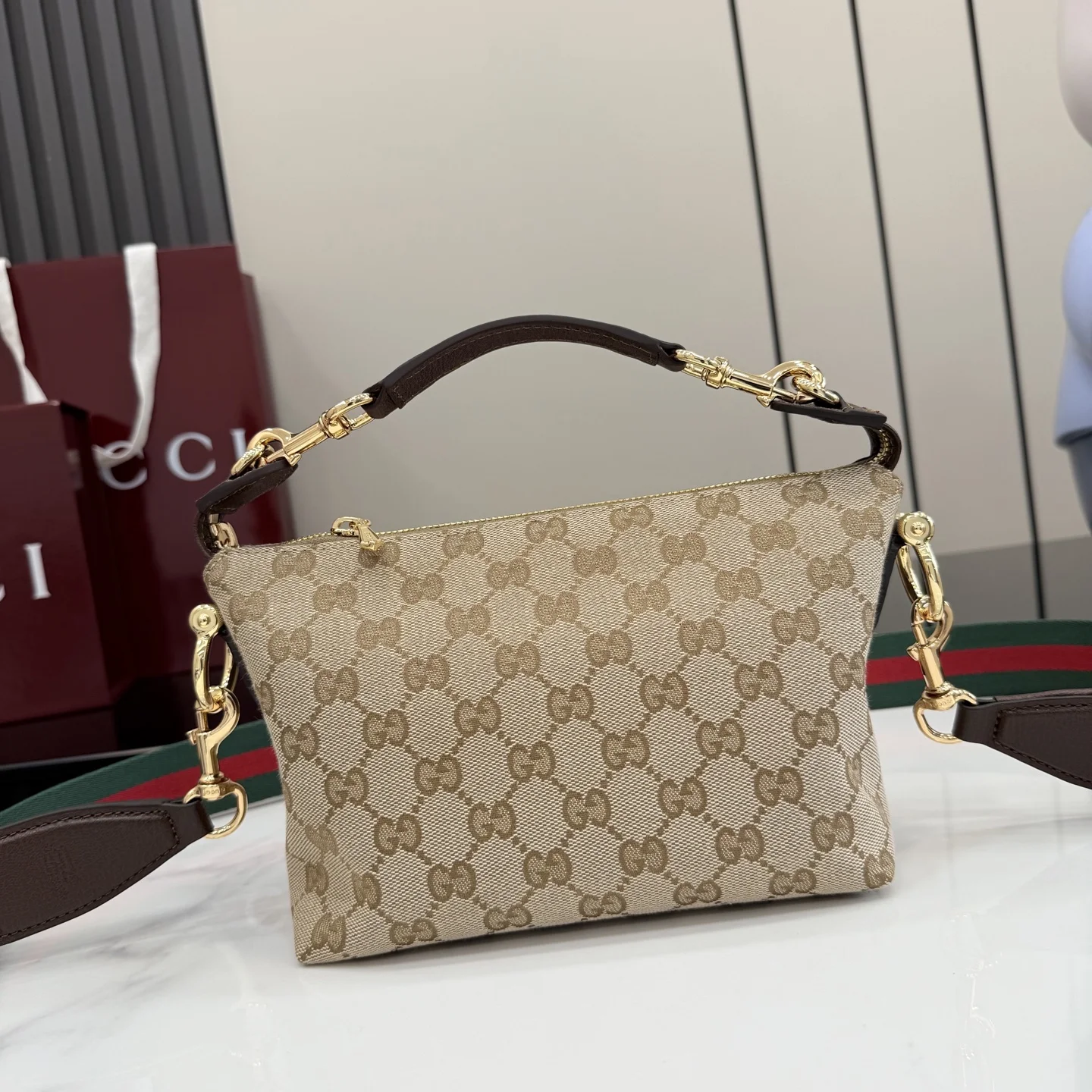 1-1004 UbestLuxury Gucci Gucci Brera Handbag 25.5cm main product photo SKU GU25120