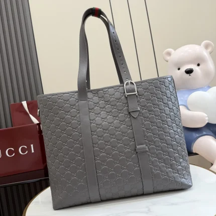 UbestLuxury Gucci GG Emblem Tote Bag 38cm main product photo SKU GU25182