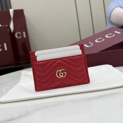 UbestLuxury Gucci GG Marmont Card Case main product photo SKU GU25189