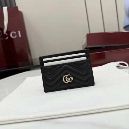 UbestLuxury Gucci GG Marmont Card Case main product photo SKU GU25190