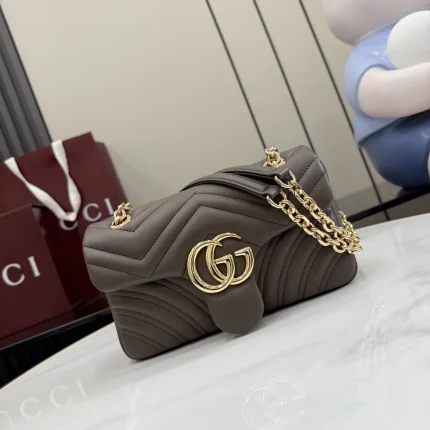 UbestLuxury Gucci GG Marmont Handbag 22cm main product photo SKU GU25201