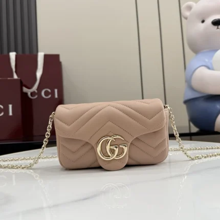UbestLuxury Gucci GG Marmont Shoulder Bag 16.5cm main product photo SKU GU25218