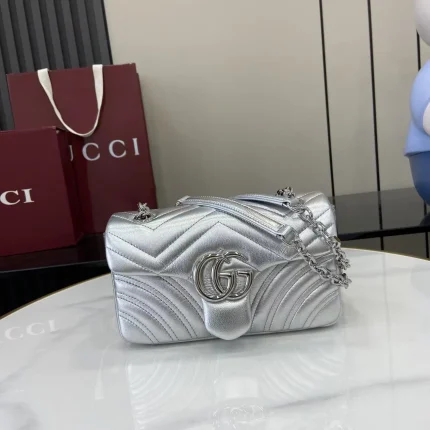 UbestLuxury Gucci GG Marmont Shoulder Bag 22cm main product photo SKU GU25227