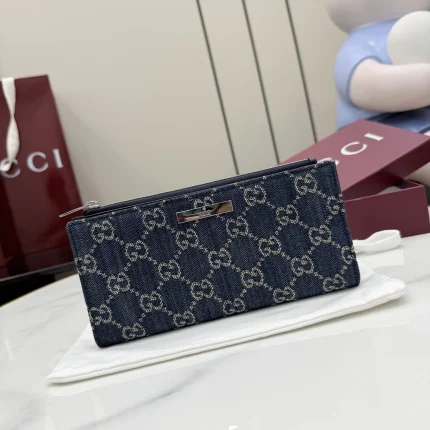 UbestLuxury Gucci Gucci Generation GG Denim Small Leather Goods main product photo SKU GU25314