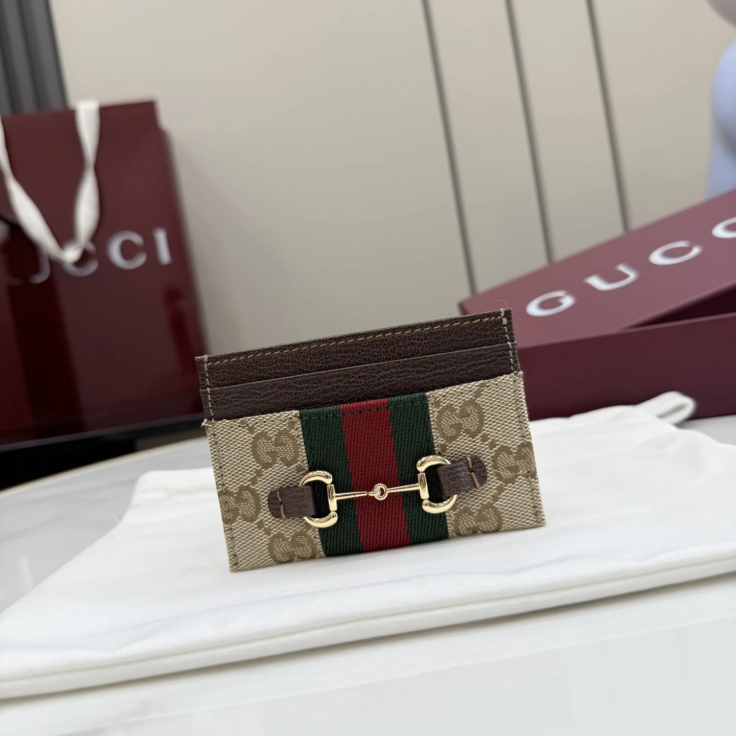 1-1338 UbestLuxury Gucci Gucci GG Canvas Small Leather Goods main product photo SKU GU25354