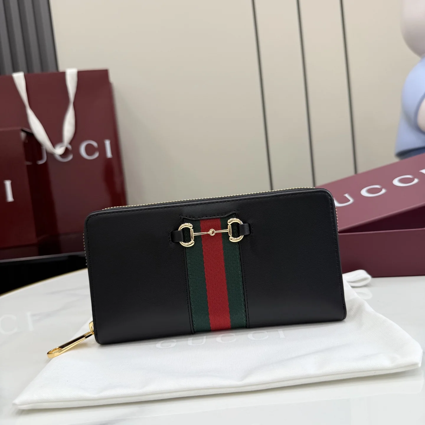 1-1341 UbestLuxury Gucci Wallet 19.5cm main product photo SKU GU25357
