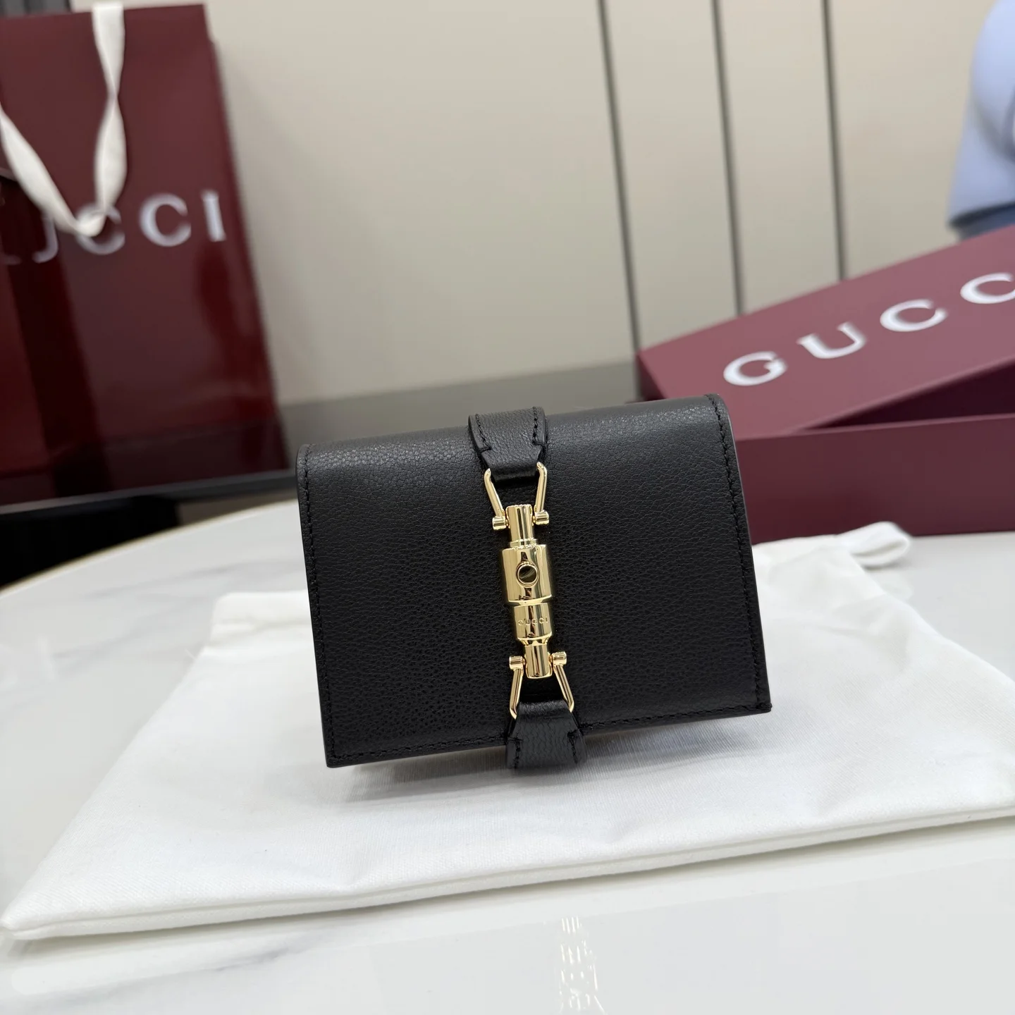 1-1345 UbestLuxury Gucci Jackie 1961 Wallet 11cm main product photo SKU GU25359