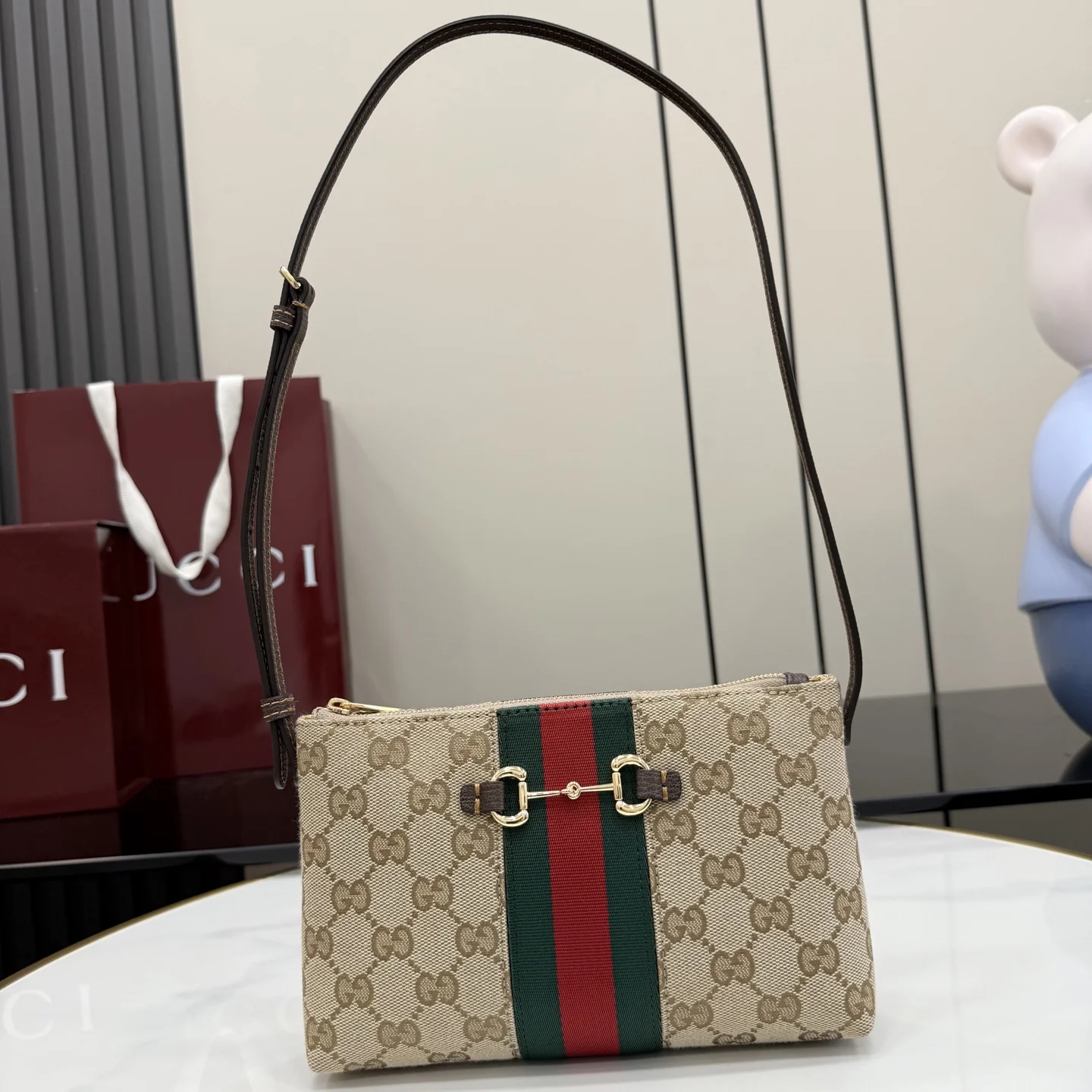 1-1349 UbestLuxury Gucci Gucci GG Canvas Wallet main product photo SKU GU25363