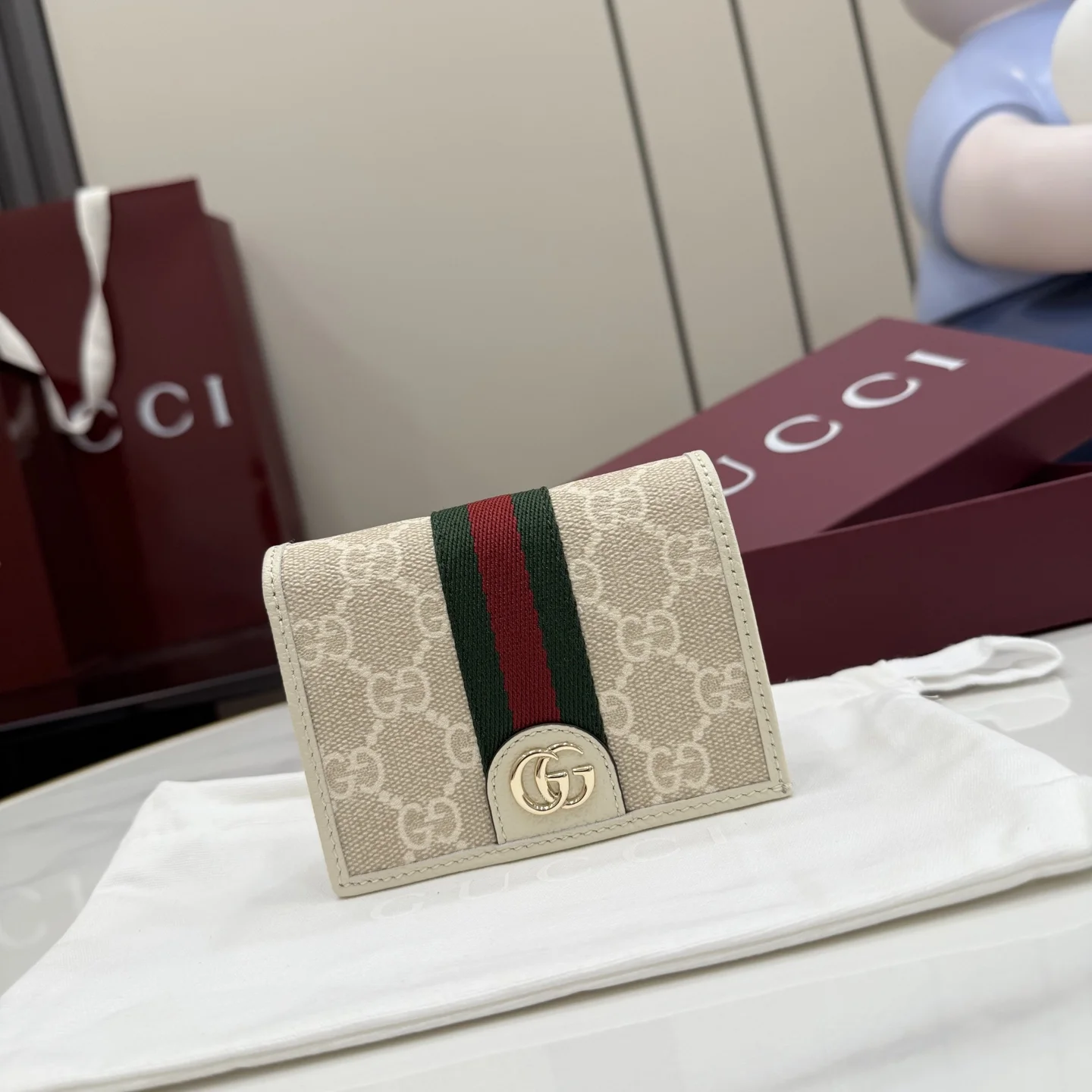 1-1369 UbestLuxury Gucci Ophidia Wallet 11cm main product photo SKU GU25376