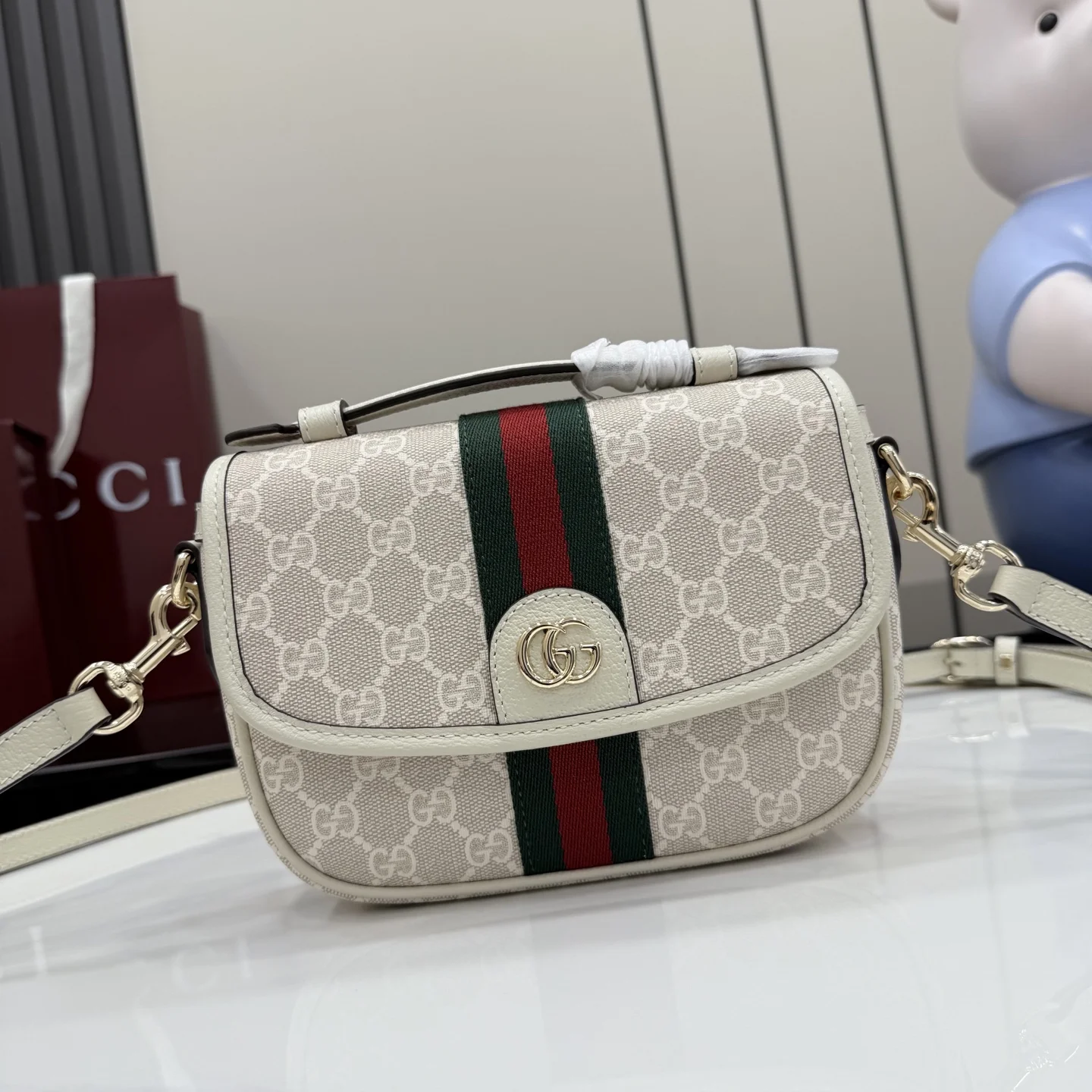1-1372 UbestLuxury Gucci Ophidia Shoulder Bag 20cm main product photo SKU GU25379