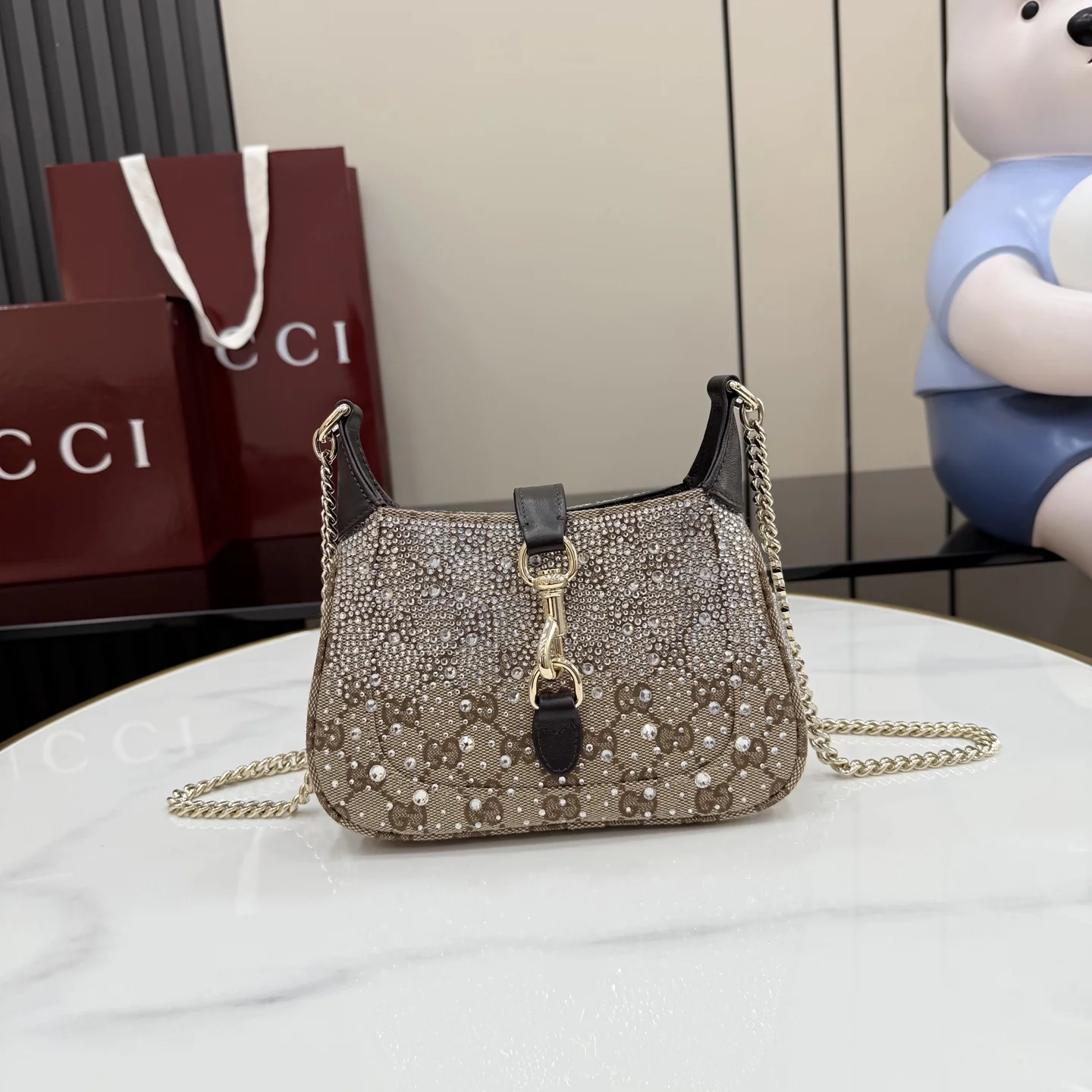 1-1409 UbestLuxury Gucci Jackie Shoulder Bag main product photo SKU GU25409