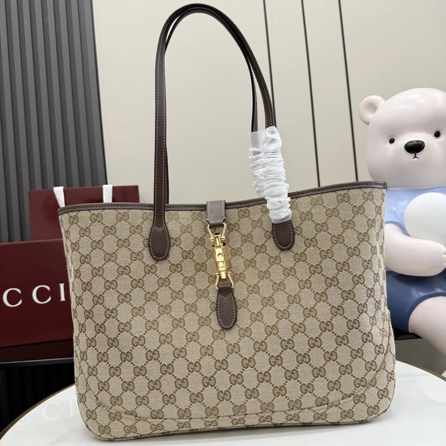 1-1473 UbestLuxury Gucci Jackie Tote Bag 45cm main product photo SKU GU25444