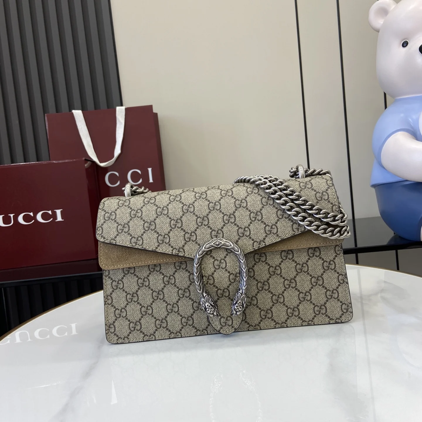 1-1515 UbestLuxury Gucci Shoulder Bag 28cm main product photo SKU GU25465