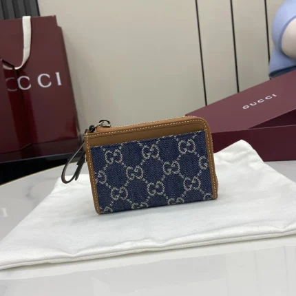 UbestLuxury Gucci GG Emblem Card Case 13cm main product photo SKU GU25468
