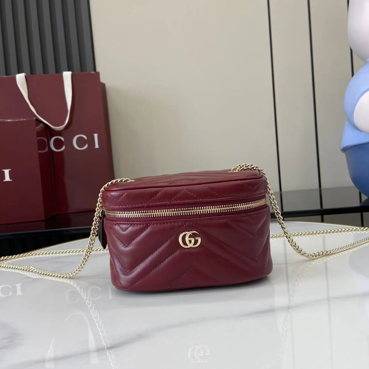 1-1595 UbestLuxury Gucci GG Marmont Handbag main product photo SKU GU25516