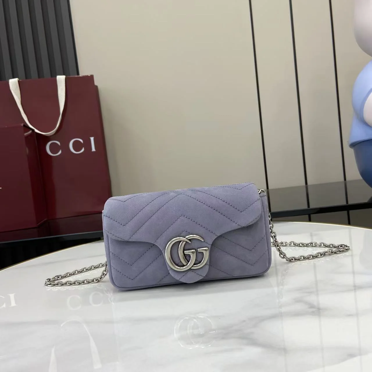 1-1652 UbestLuxury Gucci GG Marmont Handbag main product photo SKU GU25538